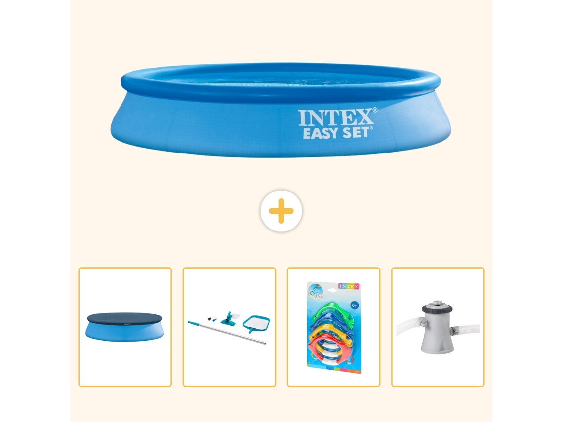 Intex Piscina Easy Set Redonda - 305x61 Cm - 5-peças S125