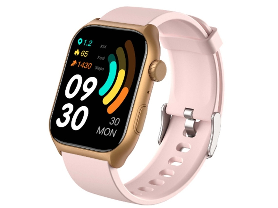 Smartwatch Para Mulheres 2.0 Ip68 À Prova Dágua Fitness Bluetooth Monitor De Frequência Cardíaca/sono/pressão/passos Android E Ios Mais Yizhood