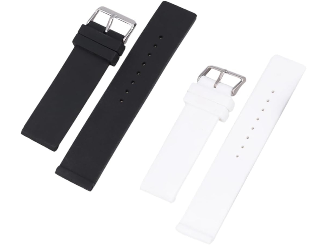 Conjunto De 2 Pulseiras De Silicone Para Relógio, Pulseiras Fashion Para Mulheres E Meninas, Pulseir Gokoco