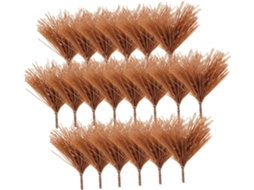 50 peças de agulhas de pinheiro artificiais para decoração de pulseiras de pinheiro natural, acessórios para E