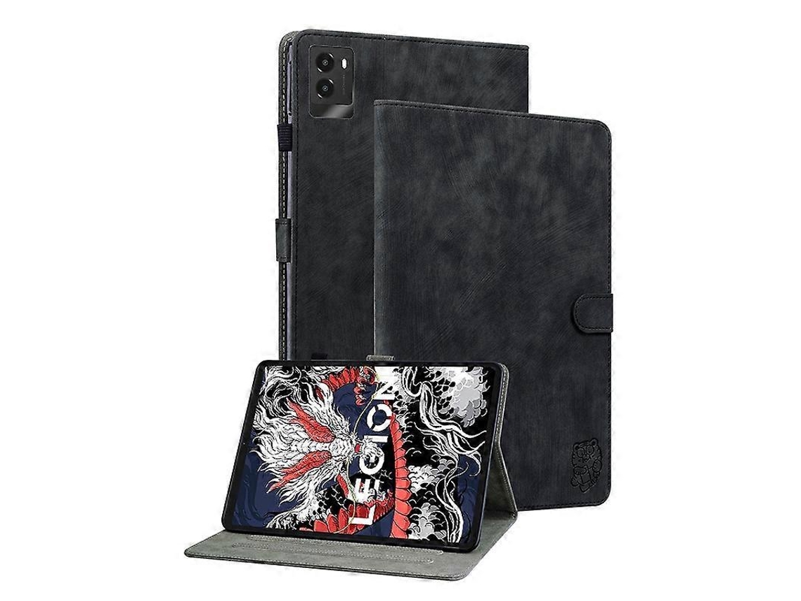 Capa De Couro Com Estampa De Tigre Para Tablet Lenovo Legion Y700 2025