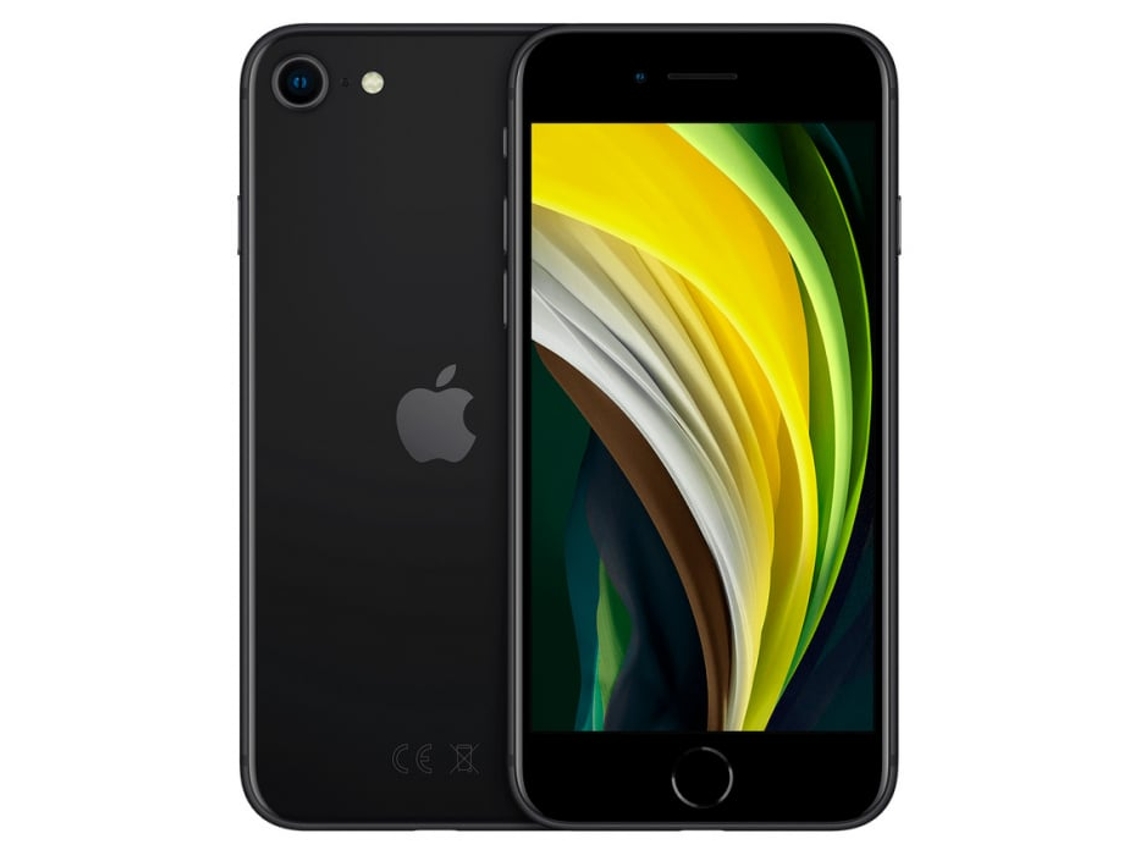 Telefone APPLE iPhone SE (2020) 128GB Preto (Recondicionado Como Novo)