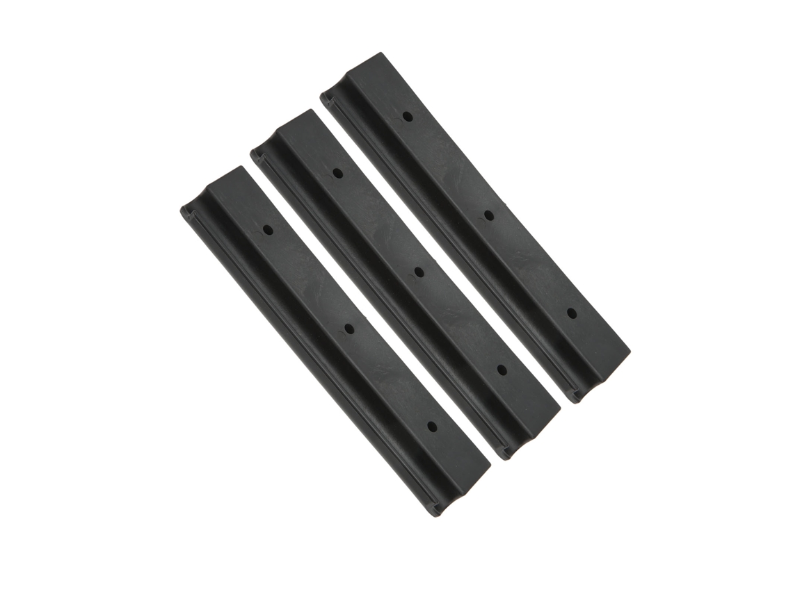 3pcs Gancho De Banco De Barco Clamp Suporte Profissional Para Barco Inflável Rib Dinghy Kayak Preto