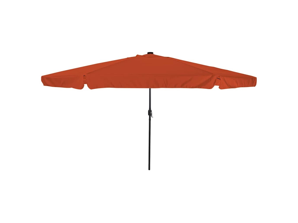 Vidaxl Guarda-sol De Jardim 395 X 395 X 245 Cm Poliéster Redondo
