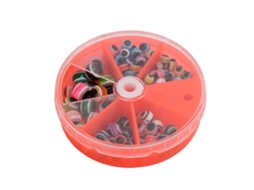 Contas de Pesca com Olho de Peixe 135 Peças 4 8mm