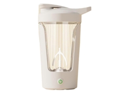 Copo Elétrico Automático para Misturar Bebidas, Café e Leite, Copo Giratório Portátil para Água, Branco TAISHENGDA