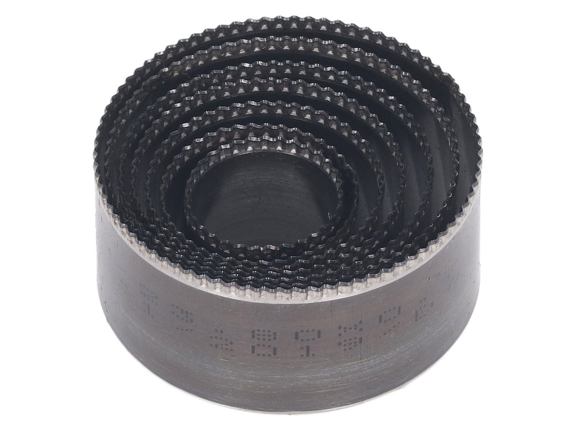Serra de puxada dupla lado YURU dentes finos lâmina flexível SK5 aço cabo madeira para corte de flush S/MARCA