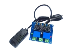 Controlador Digital De Temperatura E Umidade Módulo Termostato Umidistato Zfx-m452