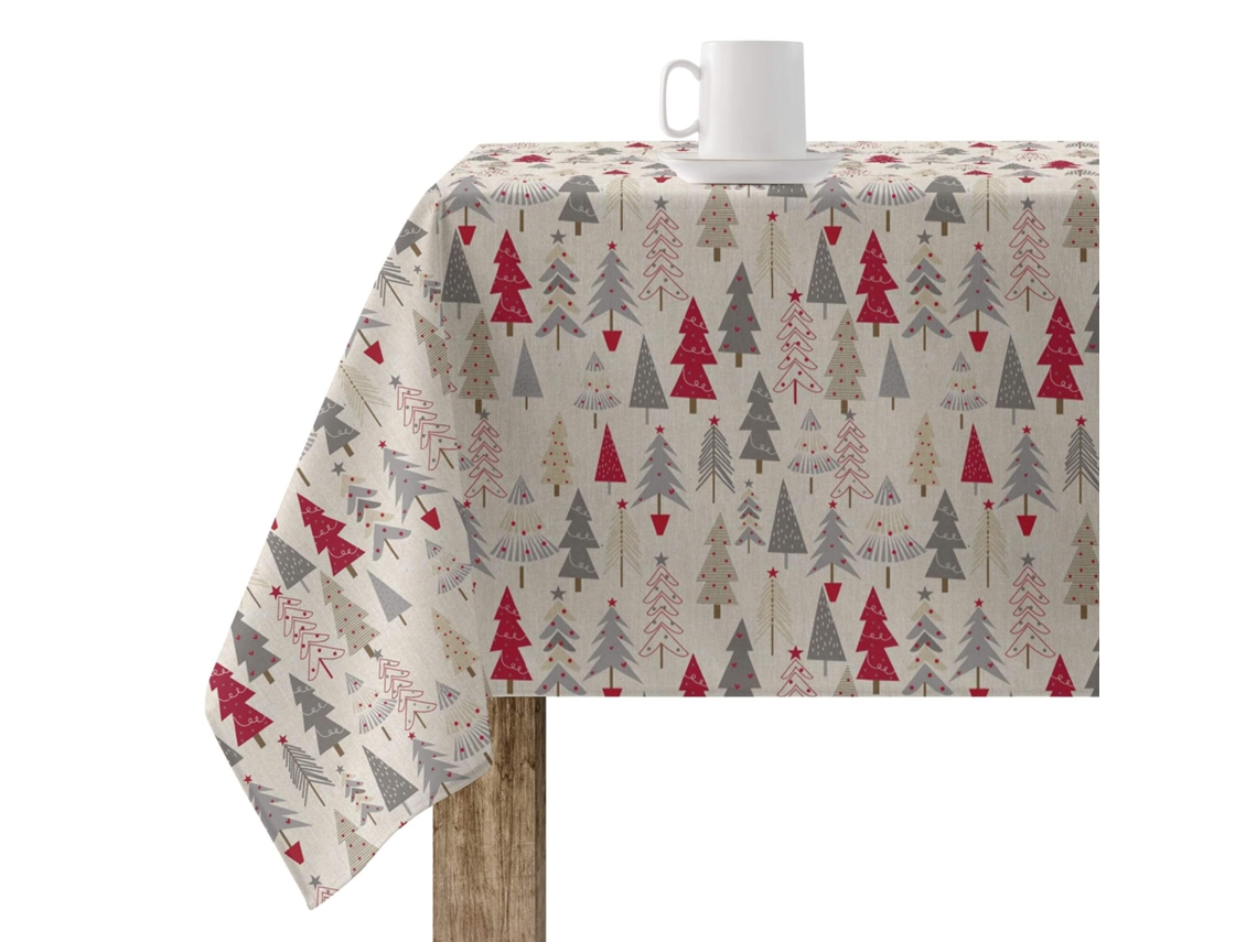 Toalha de Mesa MUARE HOME Christmas (300 x 140 cm - Algodão - Multicor)