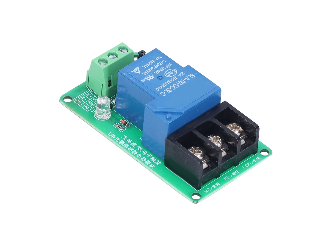 Laxiscreed Módulo Relé 1 Canal Com Alimentação 5v E Isolação Por Optocoupler
