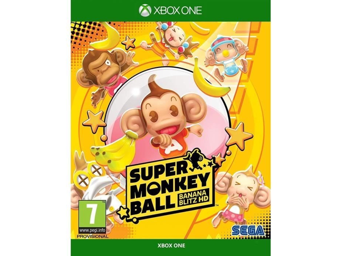Super Monkey Ball Hd Jogo de Banana Blitz Xbox One SEGA
