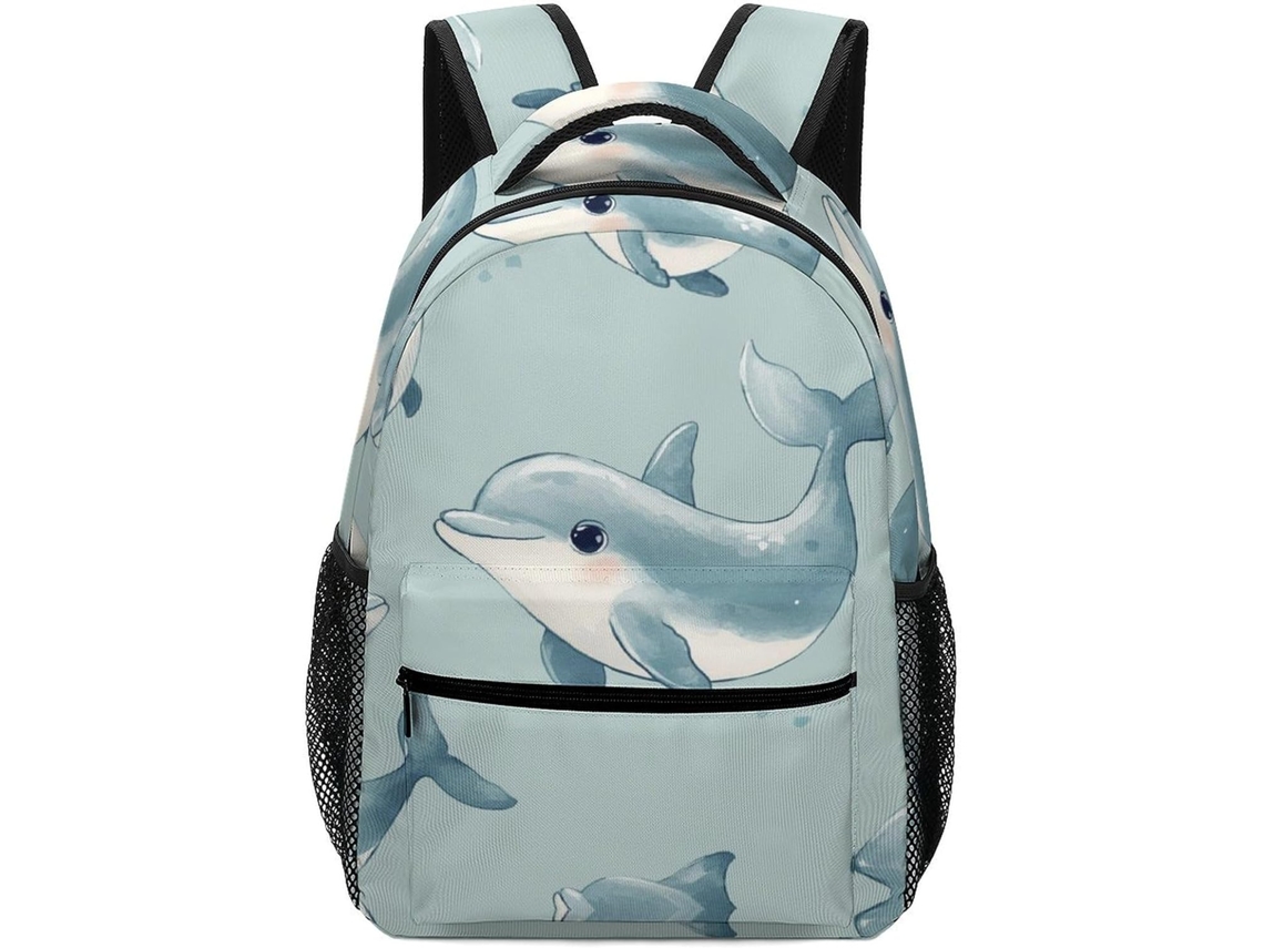Mochila Fofa Gato Para Meninos, Escolar Infantil Com Estampa Animais, Livros Escolares Meninos Meninas