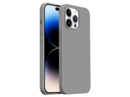 Capa De Silicone Líquido Ultra Fina Para Iphone 14 Pro - Cobertura Total - Magsafe