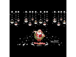 Laxiscreed Adesivos Merry Christmas Para Parede, Janela E Vitrine De Decoração Natalícia