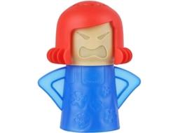 Limpador de Micro-ondas Angry Mom - Ferramenta de Limpeza a Vapor de Alta Temperatura para Cozinhar (Azul)