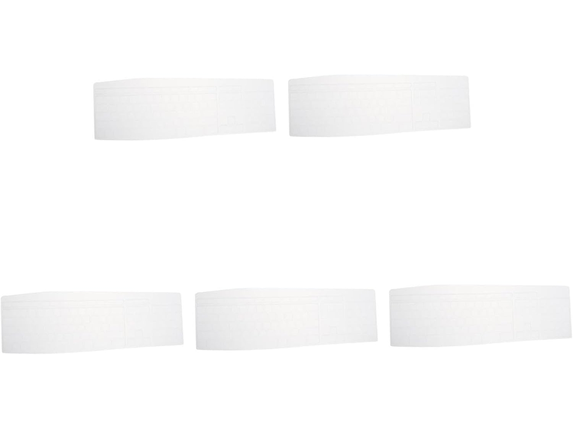 Conjunto De 5 Capas Brancas Para Teclado De Computador
