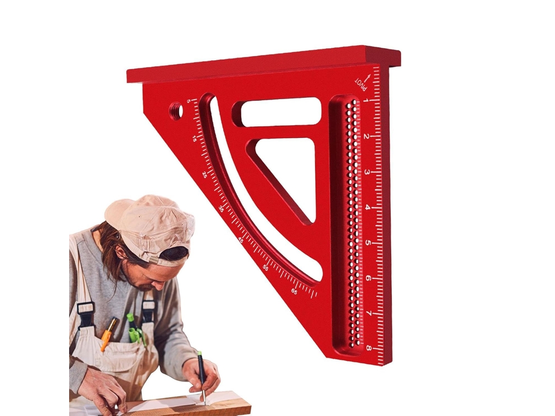 Régua De Medição Multiangular, Esquadro - Esquadro De Trabalho Do|