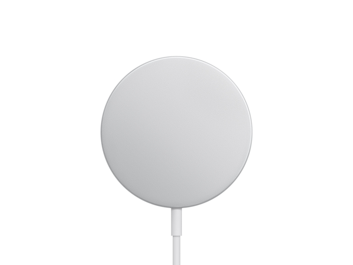 Apple Magsafe Prateado Branco Interior
