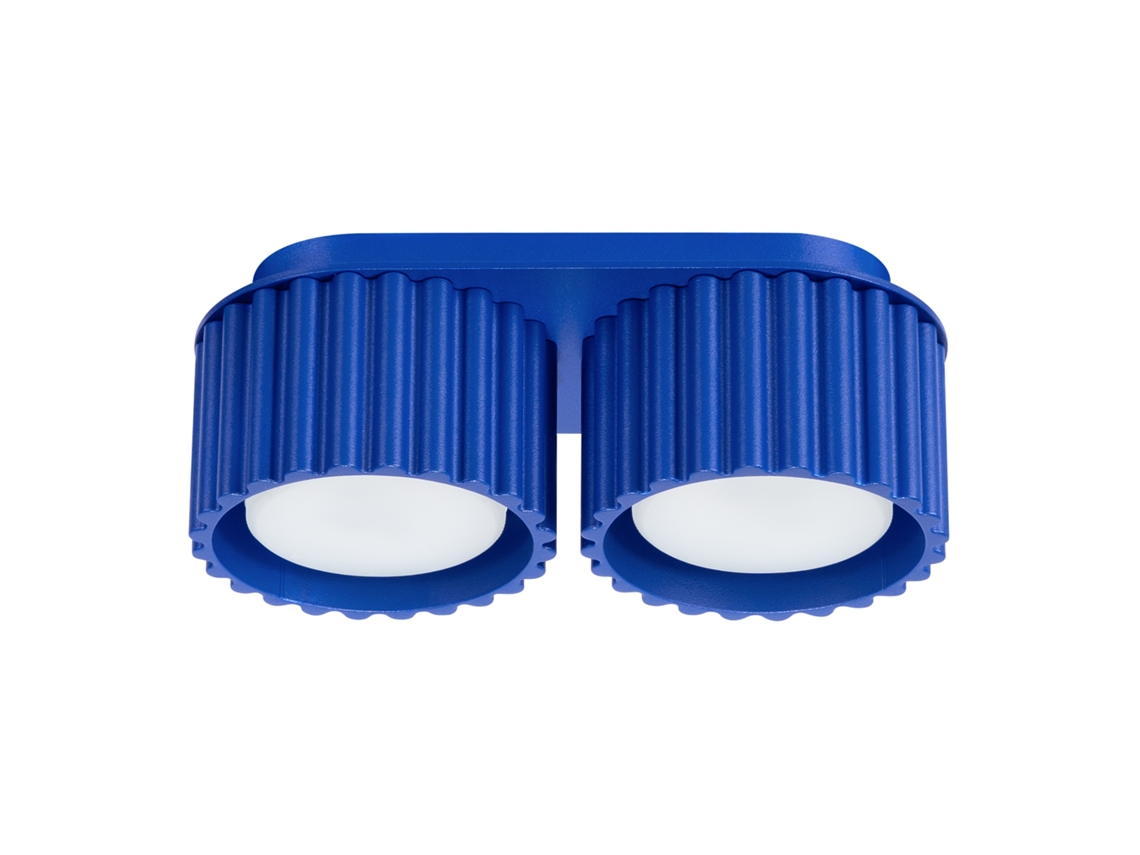 Candeeiro De Teto Aura De Alumínio Ultramarino 8x21x10cm Sollux Lighting