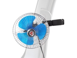 Ventilador De Resfriamento Para Carro, Ventilador Oscilante Com Clipe