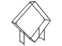 Firewood Rack, Firewood Racks Vidaxl Antracite Aço (100 X 25 X 100 Cm)