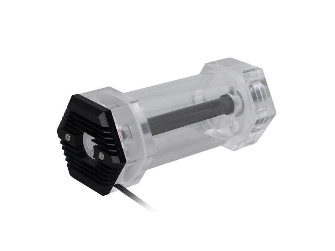 Tanque de Resfriamento de Água Cpu 196Ml Transparente Rgb Liga de Alumínio Acrílico HURRISE