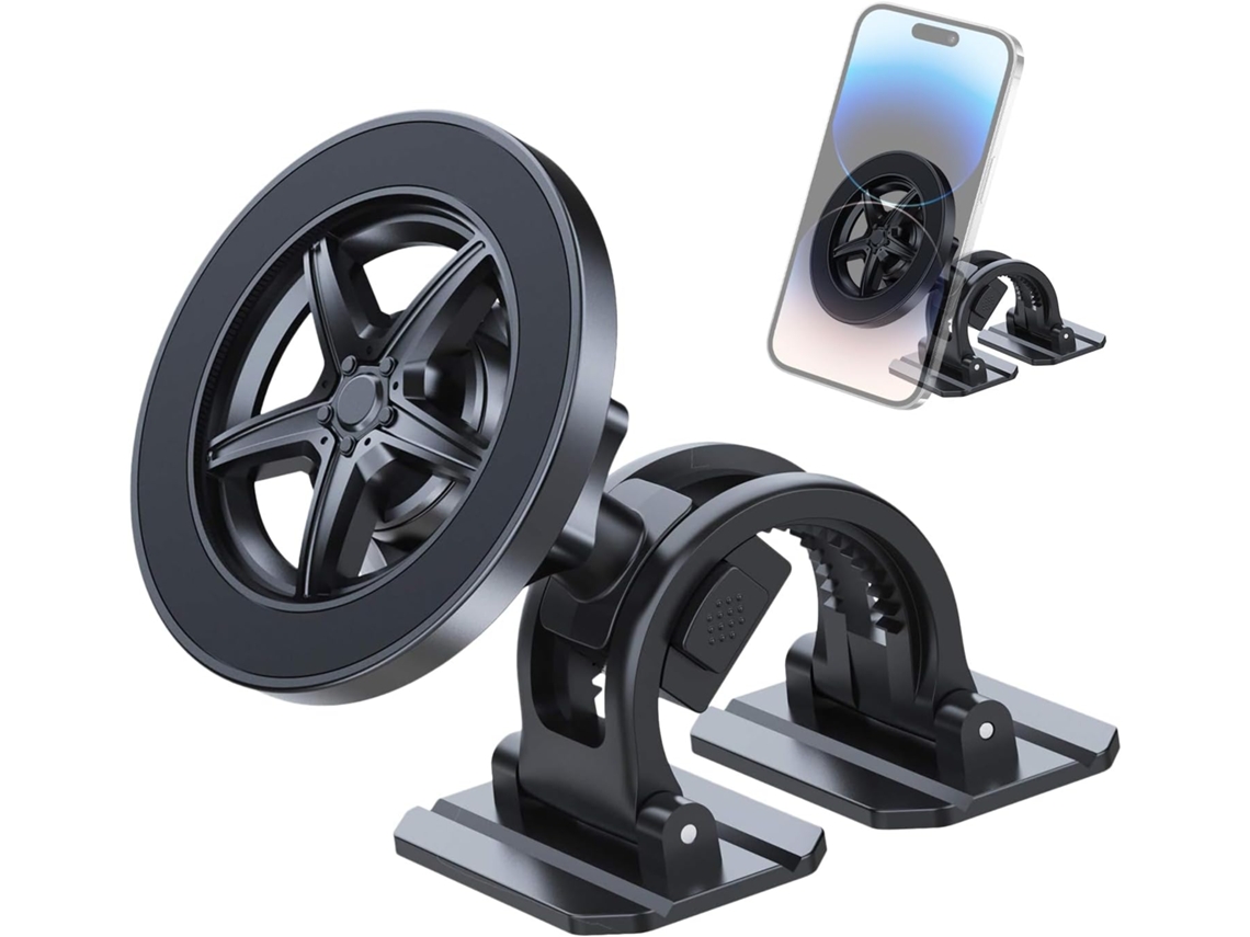 Suporte Magnético Universal Para Celular Com Rotação De 360° Para Carro