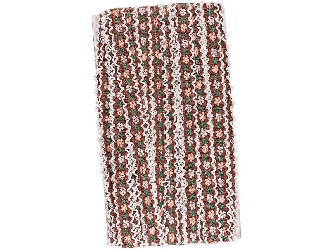 Fita De Renda Floral Bordada Para Decoração De Roupas Diy E Acessórios Elegantes