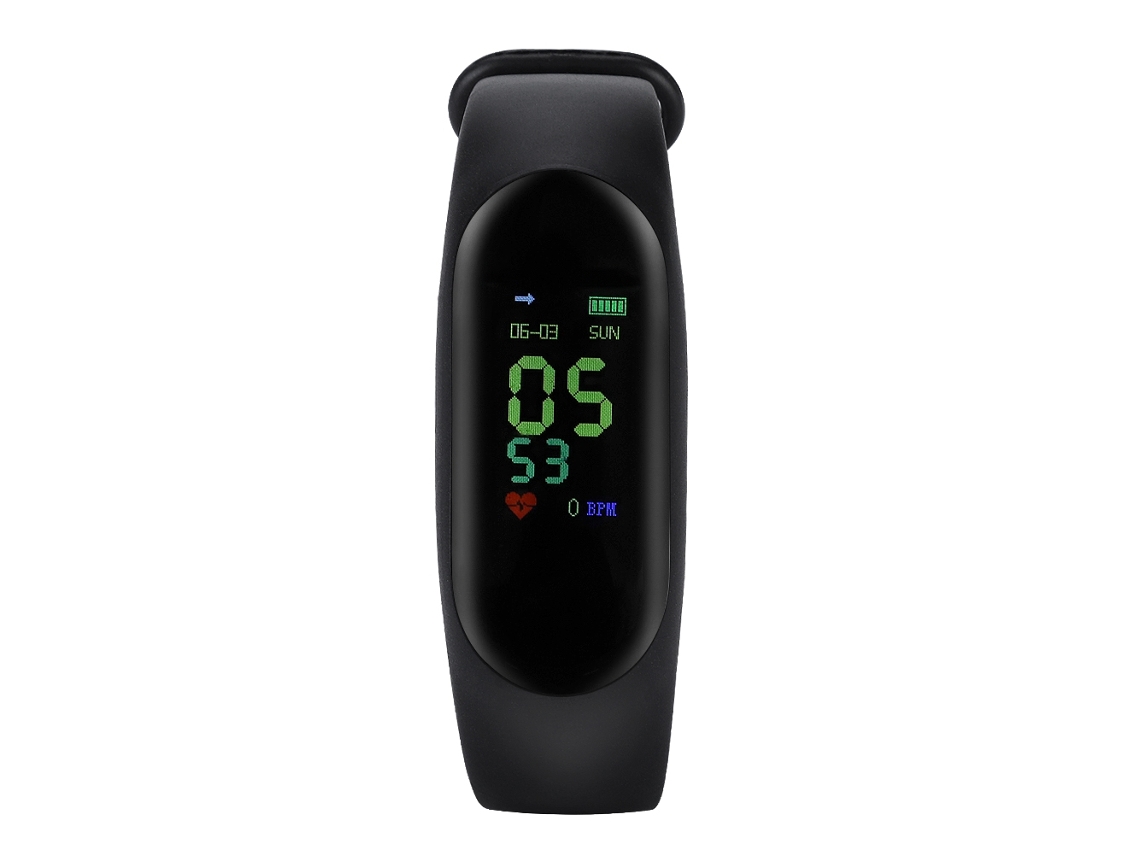 Pulseira esportiva, monitoramento de frequência e pressão arterial