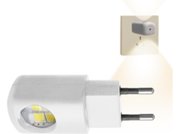 Luminária De Parede Para Tomada - Lâmpada Led Para Quarto, Luz Noturna Led Equipada Com Sensor Automático