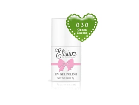 Esmalte Híbrido Em Gel Elisium Uv 030 Verde Cacto, 8ml