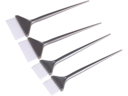 Conjunto De 6 Pentes Plástico Com Cabo Longo Healifty Para Coloração Cabelo, Fáceis De Limpar, Ideais Para Uso Doméstico