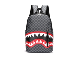 Mochila Escolar, Feminina, Xadrez, Viagem