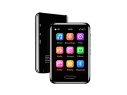 Leitor De Mp3 De Metal De 2,8 Polegadas Com Ecrã Táctil, Bluetooth, Mp4, Cartão Sem Perdas, Qualidade De Áudio Sem Perdas 8 Gb Sfushos