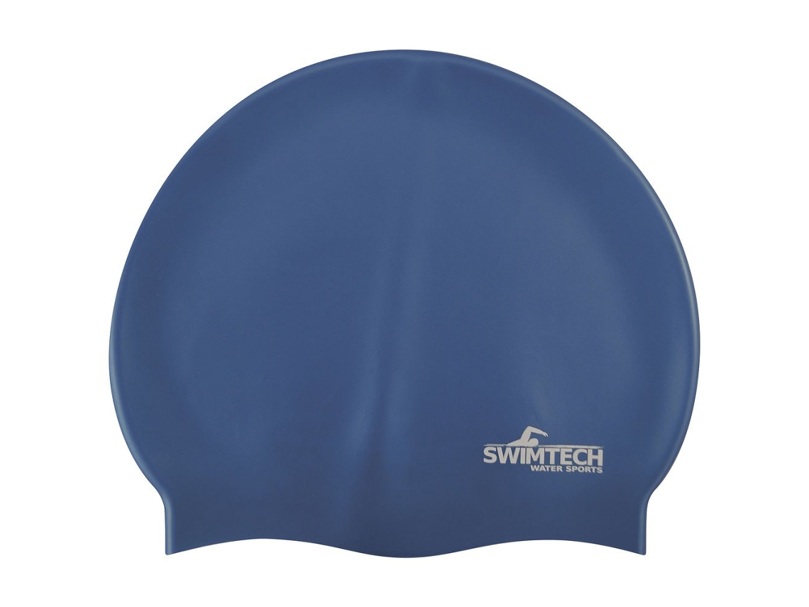 Touca de Natação de Silicone Azulswimtech