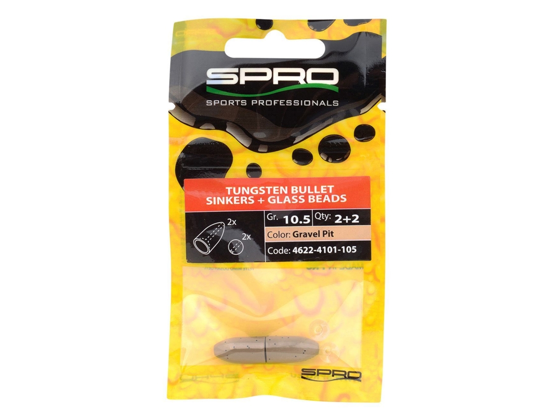Pontas de Tiro de Tungsténio SPRO Bullet Sinkers 3G