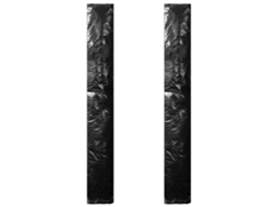 Vidaxl Capas Para Guarda-sol 2 Pcs Com Fecho De Correr Pe 250 Cm