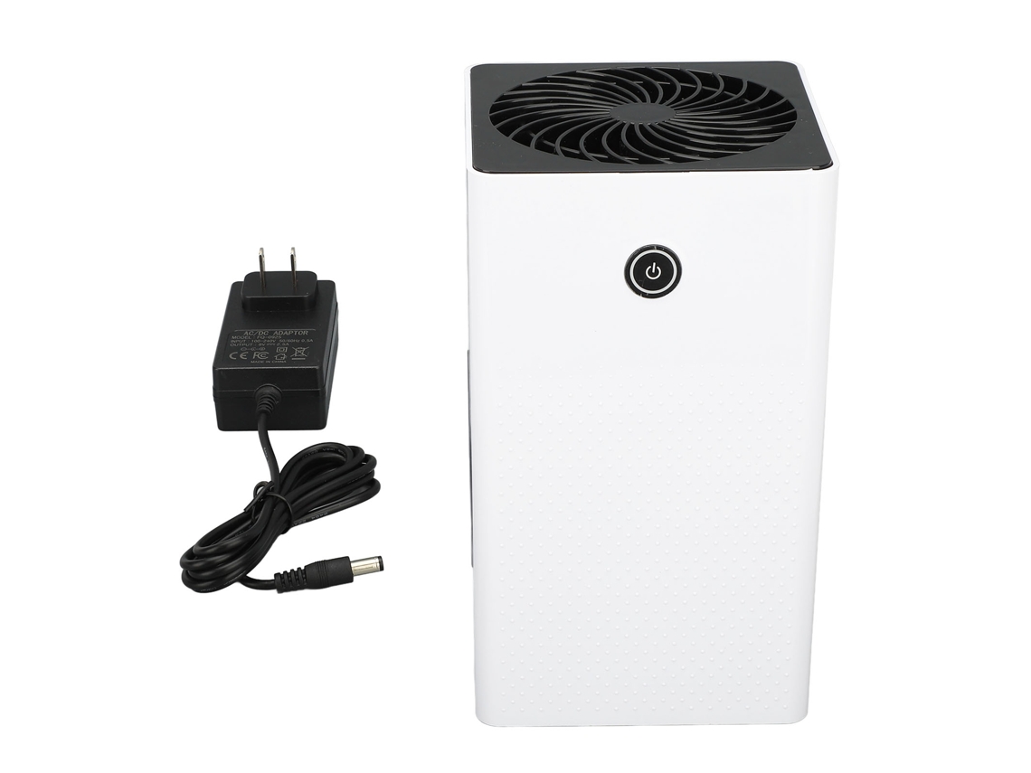 Desumidificador portátil silencioso 1l, tanque, 22.5w, para casa, quarto, porão, 360° | S/MARCA