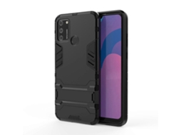 Capa Protetora Anti-queda Em Pc + Tpu Com Suporte Invisível Para Huawei Honor 9a