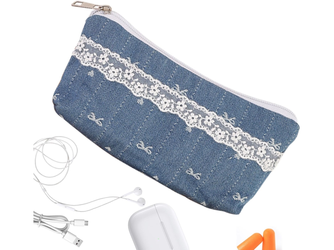 Floral Peil Case Sac De Rangement Cosmetiques Et Fournitures