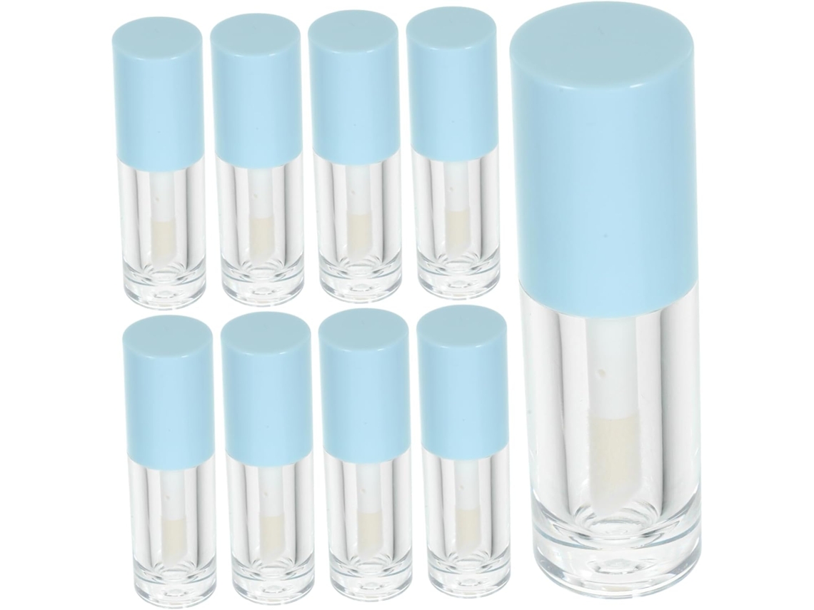 De 14 Recipientes Vazios E Recarregáveis Para Batom Com Aplicador De Plástico. Ideal Para Gloss Labial.