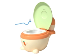 Mali vaso Sanitário de Treinamento para Bebê Infantil Anti deslizante Confortável Amarelo