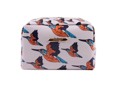 Necessaire Donegal Com Padrão Geométrico Elegante Modelo 4852