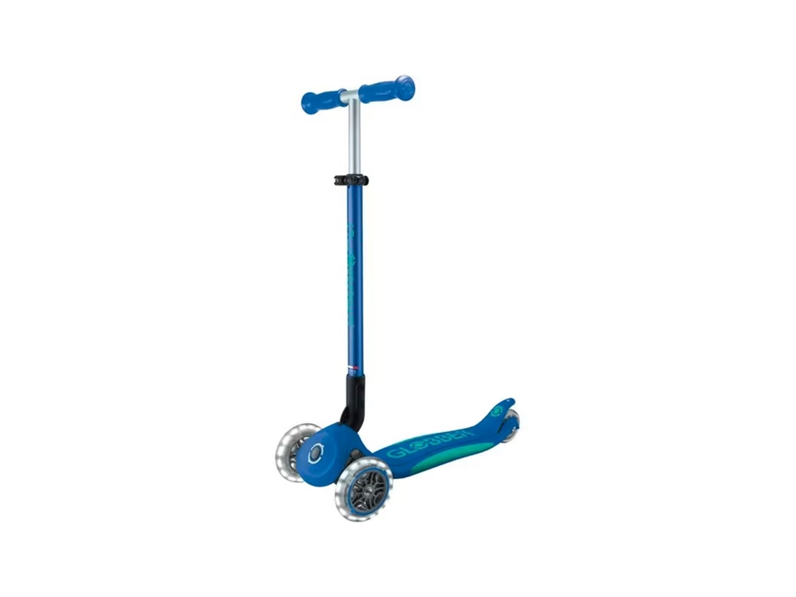 Authentic Sports 439 Patinete Globber Primo Foldable Pluslights Azul Y Verde Globber Deutschland