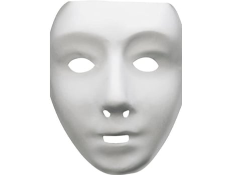 Máscara  Fantasma Branco (Tam: Tamanho Único)