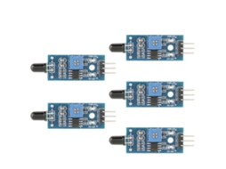 5 Peças Módulo Sensor de Chama Ir para Detecção Inteligente de Chama