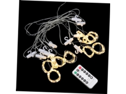 Conjunto De Luzes De Led Decorativas Para Quarto, Alimentadas Por Usb, Para Decoração De Quarto E Festas. 1 Conjunto De Luzes De Led Gokoco
