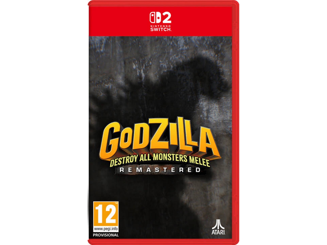 Pré-venda Jogo Nintendo Switch 2 Godzilla - Destroy All Monster Melee Remastered
