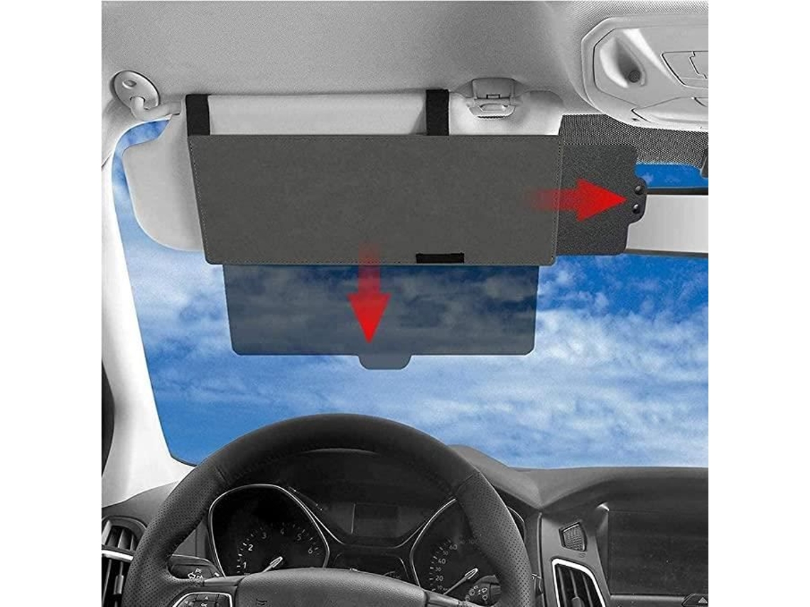 Extensor De Quebra-sol Automotivo Uv Ajustável