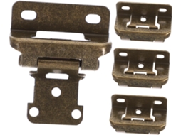 Conjunto De 4 Dobradiças Com Fechamento Automático Para Armários